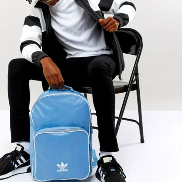adidas Bags | Nwt Adidas Originals Adicolor Backpack Ash Blue | Poshmark